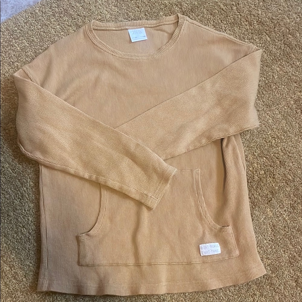 Zara Beige Men's Sweater